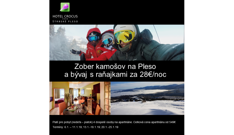 Hotel CROCUS **** Vysoké Tatry